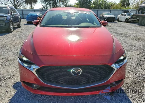 2019 Mazda 3 Preferred z USA, uszkodzony, nr VIN 3MZBPADL4KM107841